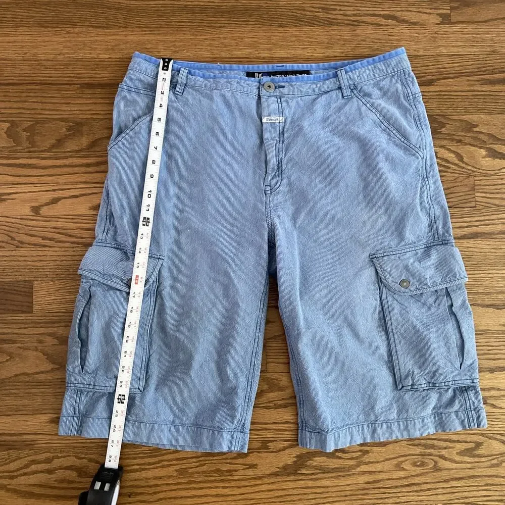 Vintage Marithe Francois Girbaud Y2K Hudson Cargo Shorts Baggy Relaxed Fit 42